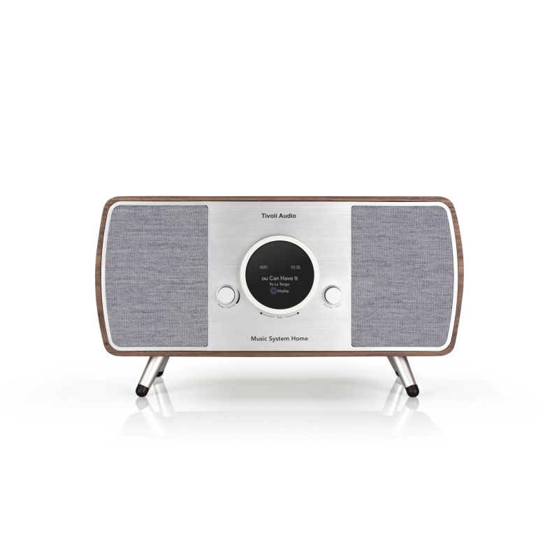 TIVOLI AUDIO Music System Home Gen.II Hifi Kompaktanlage (Walnuss/Grau)