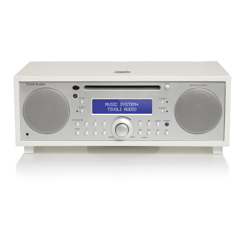 TIVOLI AUDIO Music System+ Hifi Kompaktanlage (Silber/Weiss)