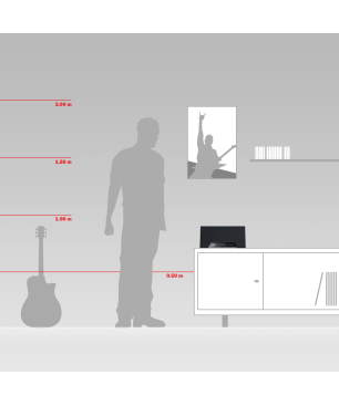 TEUFEL Teufel ONE M Smartspeaker App-steuerbar, Bluetooth, 802.11b/g/n/ac, Weiß