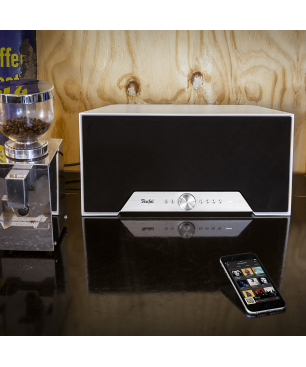 TEUFEL Teufel ONE M Smartspeaker App-steuerbar, Bluetooth, 802.11b/g/n/ac, Weiß