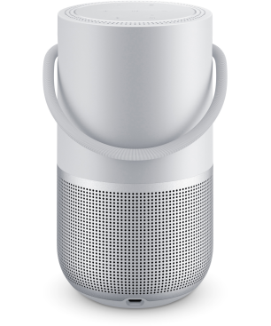 BOSE Portable Home Speaker Lautsprecher App-steuerbar, Bluetooth, Silber