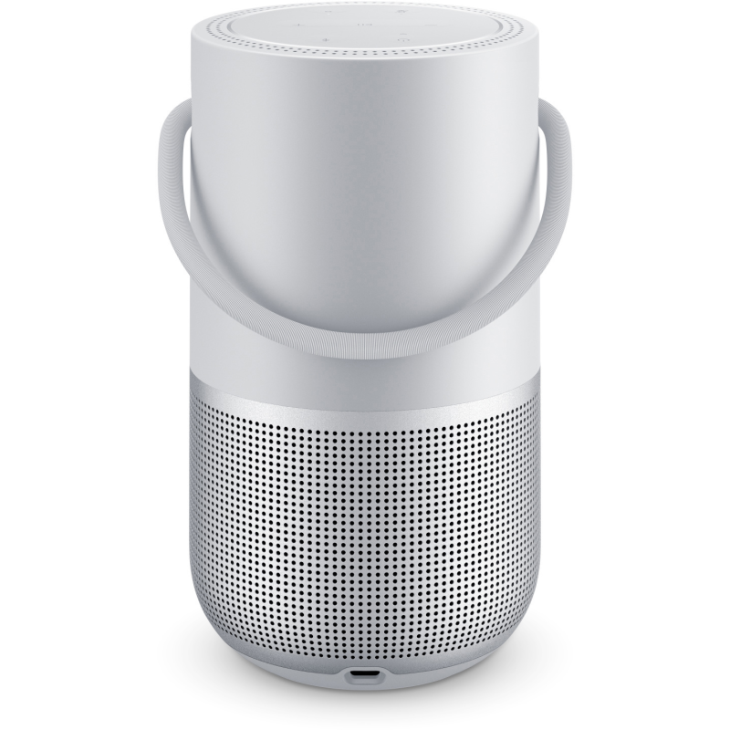BOSE Portable Home Speaker Lautsprecher App-steuerbar, Bluetooth, Silber