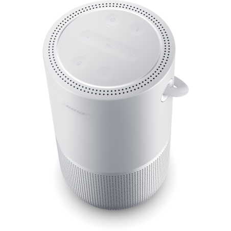 BOSE Portable Home Speaker Lautsprecher App-steuerbar, Bluetooth, Silber
