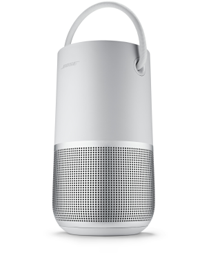 BOSE Portable Home Speaker Lautsprecher App-steuerbar, Bluetooth, Silber
