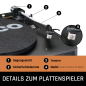 LENCO MC-460BK Musikcenter (Schwarz)