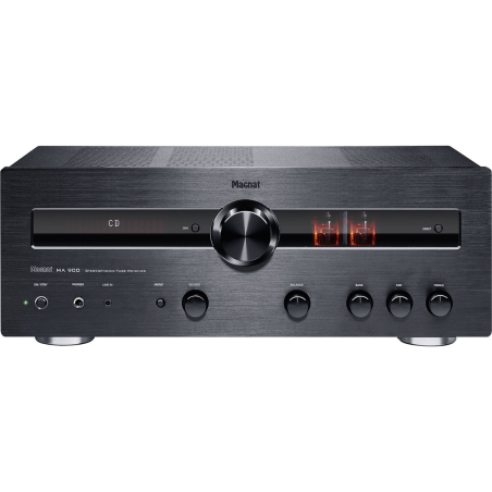 MAGNAT MA 900 Verstärker (2Kanäle, 200 Wattpro Kanal, schwarz)