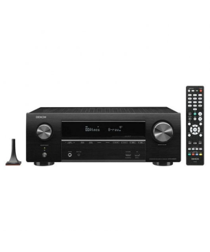 DENON AVRX 1600 H SCHWARZ AV-Receiver (7.2 Kanäle, Schwarz)