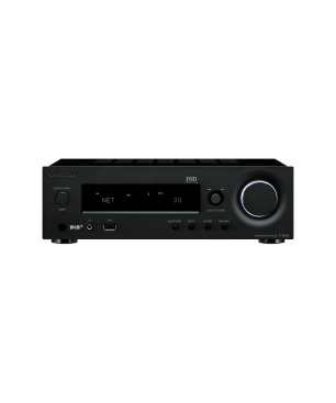 ONKYO R-N 855 (B) / COMPACT STEREO RECEIVER Stereo Netzwerk-Receiver (2 Kanäle, 70 Watt pro Kanal, Schwarz)
