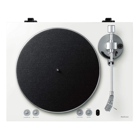 YAMAHA MUSICCAST VINYL 500 WEISS Plattenspieler Hochglanz lackiert Weiß