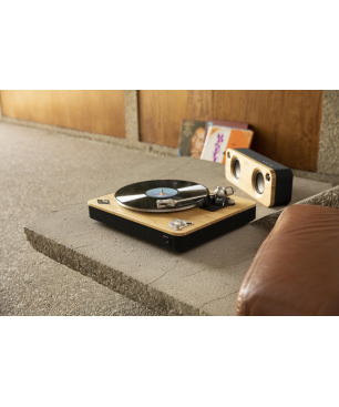 HOUSE OF MARLEY EM-JT002-SB STIR IT UP WIRELESS Plattenspieler Holz/Schwarz