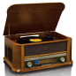 LENCO TCD-2550 - FM-Radio,USB,CD- und Kassettenspieler - Plattenspieler Holz LENCO TCD-2550 - FM-Radio,USB,CD- und Kassettenspieler - Plattenspieler Holz