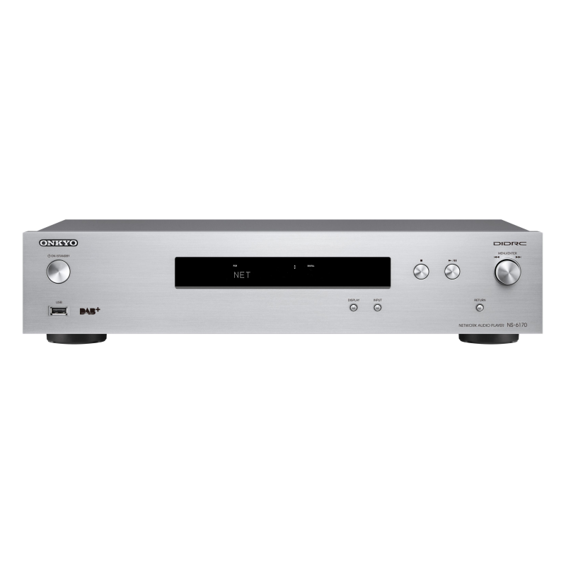 ONKYO NS 6170 S SILBER Netzwerk-Audioplayer, Silber ONKYO NS 6170 S SILBER Netzwerk-Audioplayer, Silber