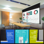 ESMART Professional TATENSO Tageslicht GRAU 332 x 187 cm (150") 16:9 Tension-Leinwand ESMART Professional TATENSO Tageslicht GRAU 332 x 187 cm (150") 16:9 Tension-Leinwand