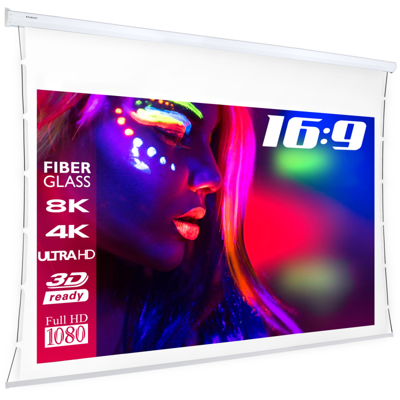 ESMART Professional TATENSO Akustik 244 x 137 cm (110") 16:9 Tension-Leinwand ESMART Professional TATENSO Akustik 244 x 137 cm (110") 16:9 Tension-Leinwand