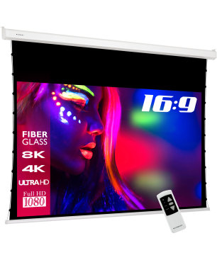 ESMART Professional TATENSO Tageslicht GRAU 266 x 149 cm (120") 16:9 Tension-Leinwand