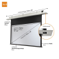 CELEXON Deckeneinbau Expert Deckeneinbauleinwand CELEXON Deckeneinbau Expert Deckeneinbauleinwand
