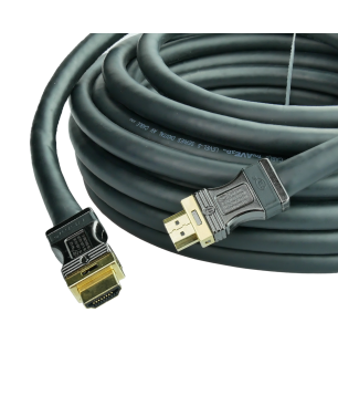 AIXONTEC 15,0m HDMI 4K 2K Long Distance SLAC Ethernet UltraFlex HDMI Kabel
