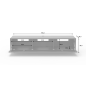 JUST BY SPECTRAL TV-Soundbar-Lowboard mit TV-Halterung VESA600. JRL 1654T. Breite 165cm. Snow. TV-Soundbar-Lowboard JUST BY SPECTRAL TV-Soundbar-Lowboard mit TV-Halterung VESA600. JRL 1654T. Breite 165cm. Snow. TV-Soundbar-Lowboard