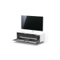 JUST BY SPECTRAL TV-Soundbar-Lowboard mit Soundbar-Ablage und TV-Halterung VESA600. JRL 1104T. Breite 111cm. Snow. TV-Soundbar JUST BY SPECTRAL TV-Soundbar-Lowboard mit Soundbar-Ablage und TV-Halterung VESA600. JRL 1104T. Breite 111cm. Snow. TV-Soundbar