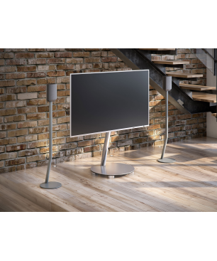 WISSMANN RAUMOBJEKTE art 900-CI TV Ständer, Edelstahl