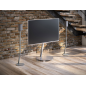 WISSMANN RAUMOBJEKTE art 900-CI TV Ständer, Edelstahl WISSMANN RAUMOBJEKTE art 900-CI TV Ständer, Edelstahl