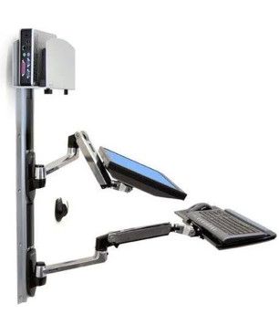ERGOTRON LX Wall Mount System Wandhalterung, Silber