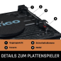 LENCO LS-101BK - Holz-Bluetooth - Plattenspieler Schwarz LENCO LS-101BK - Holz-Bluetooth - Plattenspieler Schwarz