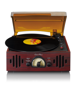 LENCO TT-43WA - Retro Plattenspieler Holz