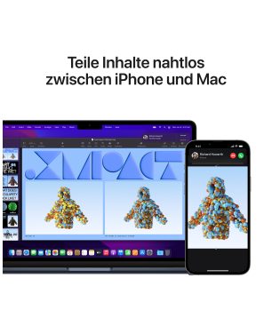 APPLE MacBook Air (2022), MLXW3D/A, Notebook mit 13,6 Zoll Display, Apple M2 Prozessor, 8 GB RAM, 256 GB SSD, Space Grau