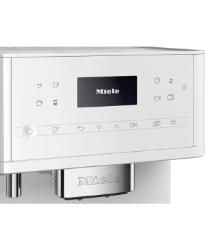 MIELE CM 6160 MilkPerfection Kaffeevollautomat Lotosweiß