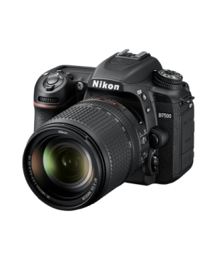 KON D7500 Kit Spiegelreflexkamera, 20,9 Megapixel, 18-140 mm Objektiv (AF-S, DX, ED, VR), Touchscreen Display, WLAN, Schwarz