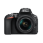 NIKON D5600 Kit Spiegelreflexkamera, 24,2 Megapixel, 18-55 mm Objektiv (AF-P, DX, VR), Touchscreen Display, WLAN, Schwarz NIKON D5600 Kit Spiegelreflexkamera, 24,2 Megapixel, 18-55 mm Objektiv (AF-P, DX, VR), Touchscreen Display, WLAN, Schwarz