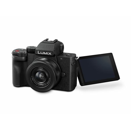 PANASONIC DC-G110KEG-K Kit Systemkamera mit Objektiv 12-32 mm , 7,5 cm Display Touchscreen