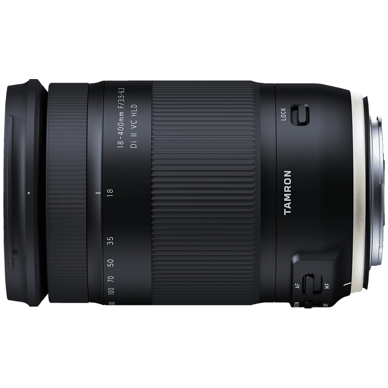 TAMRON DI II HLD 18 mm - 400 mm f/3.5-6.3 Di II, HLD, VC (Objektiv für Canon EF-S-Mount, Schwarz)