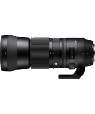 SIGMA 745954 Contemporary 150 mm - 600 mm f/5-6.3 DG (Objektiv für Canon EF-Mount, Schwarz)