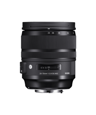 SIGMA 576954 24 mm - 70 mm 2.8 DG, HSM, OS (Objektiv für Canon EF-Mount, Schwarz)
