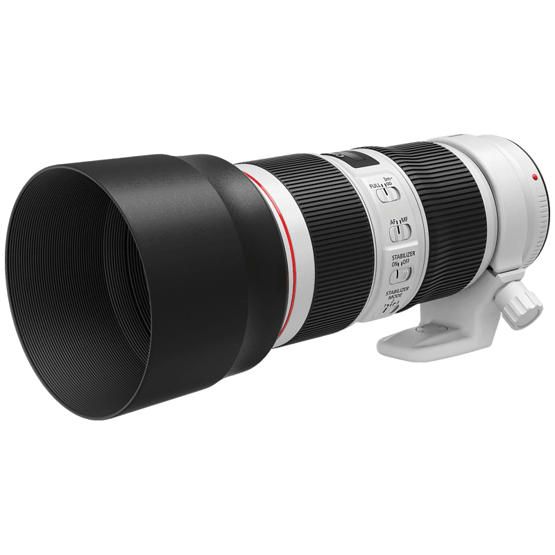 CANON EF 70 mm - 200 mm f/4 EF, L-Reihe, IS II, USM (Objektiv für Canon EF-Mount, Weiss) CANON EF 70 mm - 200 mm f/4 EF, L-Reihe, IS II, USM (Objektiv für Canon EF-Mount, Weiss)