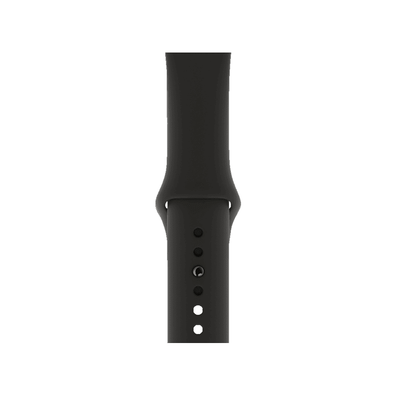 APPLE Watch Series 4 (GPS + Cellular) 40 mm Smartwatch Aluminium Kunststoff, 130-200 mm, Armband: Schwarz, Gehäuse: Dunkelgrau APPLE Watch Series 4 (GPS + Cellular) 40 mm Smartwatch Aluminium Kunststoff, 130-200 mm, Armband: Schwarz, Gehäuse: Dunkelgrau