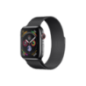 APPLE Watch Series 4 (GPS + Cellular) 40 mm Smartwatch Edelstahl Milanaise, 130-200 mm, Armband: Schwarz, Gehäuse: Schwarz APPLE Watch Series 4 (GPS + Cellular) 40 mm Smartwatch Edelstahl Milanaise, 130-200 mm, Armband: Schwarz, Gehäuse: Schwarz
