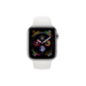 APPLE Watch Series 4 (GPS + Cellular) 44mm Smartwatch Edelstahl Kunststoff, 140-210 mm, Armband: Weiß, Gehäuse: Silber APPLE Watch Series 4 (GPS + Cellular) 44mm Smartwatch Edelstahl Kunststoff, 140-210 mm, Armband: Weiß, Gehäuse: Silber