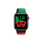 APPLE Watch Series 6 (GPS + Cellular) 40mm Smartwatch Aluminium Fluorelastomer, 130-200 mm, Mehrfarbig APPLE Watch Series 6 (GPS + Cellular) 40mm Smartwatch Aluminium Fluorelastomer, 130-200 mm, Mehrfarbig