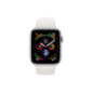 APPLE Watch Series 4 (GPS + Cellular) 40 mm Smartwatch Aluminium Kunststoff, 130-200 mm, Armband: Weiß, Gehäuse: Silber APPLE Watch Series 4 (GPS + Cellular) 40 mm Smartwatch Aluminium Kunststoff, 130-200 mm, Armband: Weiß, Gehäuse: Silber