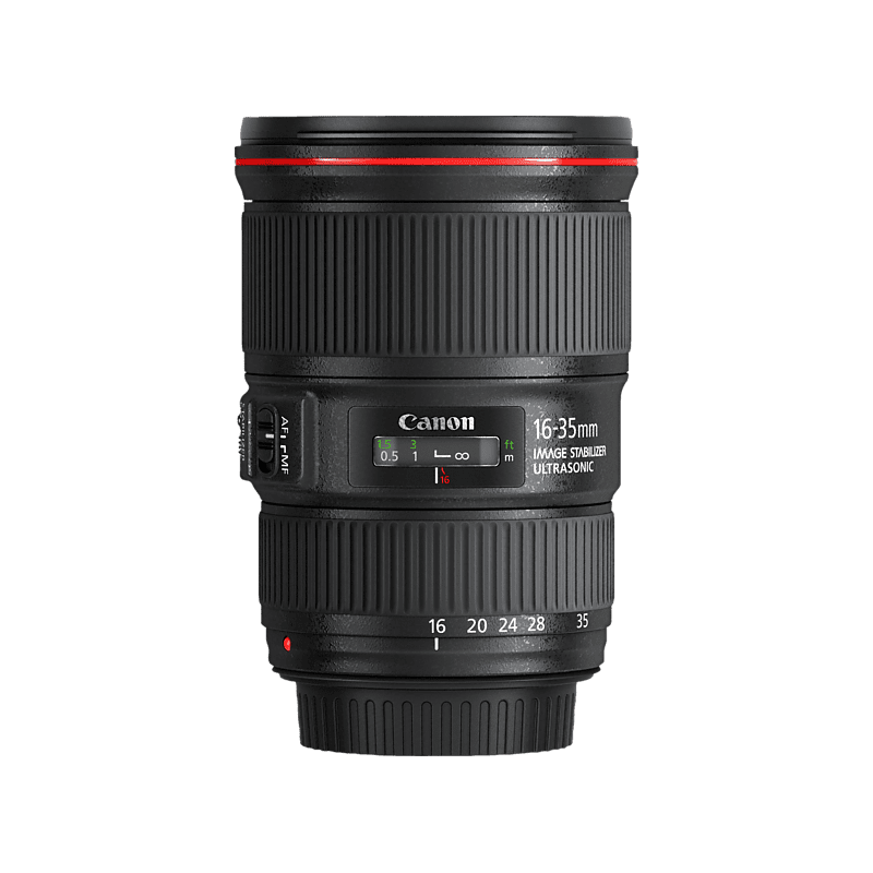CANON EF 16 mm - 35 mm f/4L IS, USM (Objektiv für Canon EF-Mount, Schwarz) CANON EF 16 mm - 35 mm f/4L IS, USM (Objektiv für Canon EF-Mount, Schwarz)