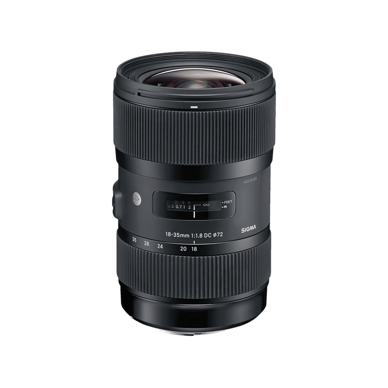 SIGMA 210954 18 mm - 35 mm f/1.8 DC, HSM (Objektiv für Canon EF-Mount, Schwarz) SIGMA 210954 18 mm - 35 mm f/1.8 DC, HSM (Objektiv für Canon EF-Mount, Schwarz)