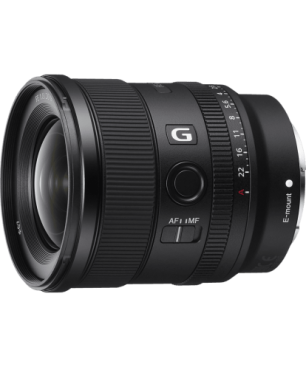 SONY SEL20F18G Vollformat - 20 mm f/1.8 G-Lens, IF, AA (Advanced Aspherical), ED, FHB, DMR, Circulare Blende