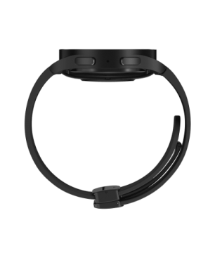 SAMSUNG Galaxy Watch5 Pro BT 45 mm Smartwatch Titan Fluorkautschuk, M/L, Black Titanium
