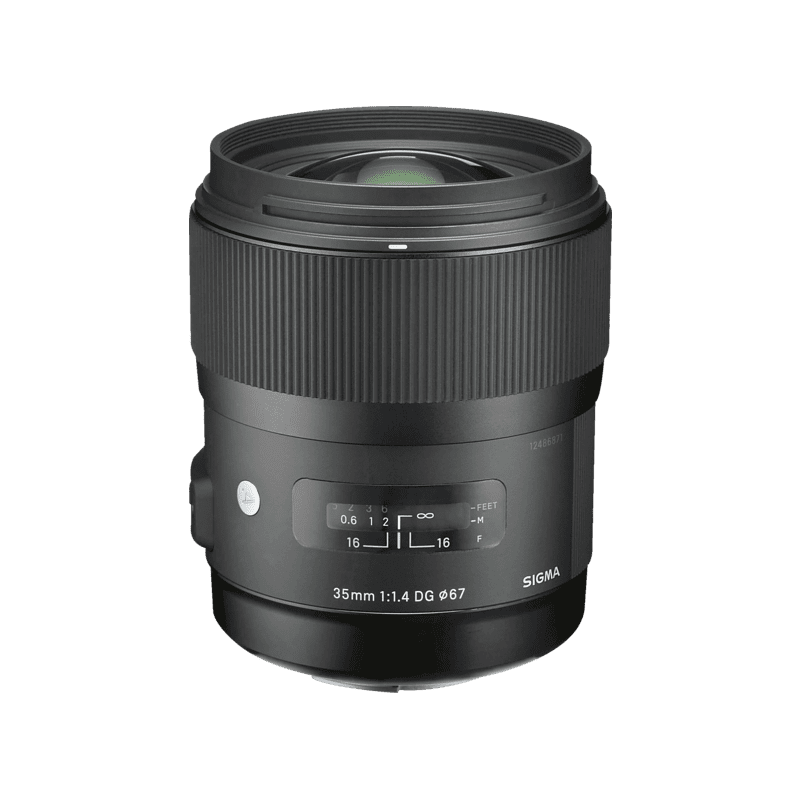 SIGMA 340954 - 35 mm f/1.4 DG, HSM (Objektiv für Canon EF-Mount, Schwarz) SIGMA 340954 - 35 mm f/1.4 DG, HSM (Objektiv für Canon EF-Mount, Schwarz)