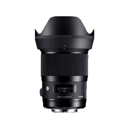 SIGMA 28mm F1,4 DG HSM | Art Canon 28 mm - 28 mm 1.4 DG, HSM, ASP, IF (Objektiv für Canon EF-Mount, Schwarz)