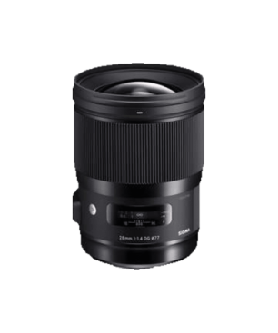 SIGMA 28mm F1,4 DG HSM | Art Canon 28 mm - 28 mm 1.4 DG, HSM, ASP, IF (Objektiv für Canon EF-Mount, Schwarz)