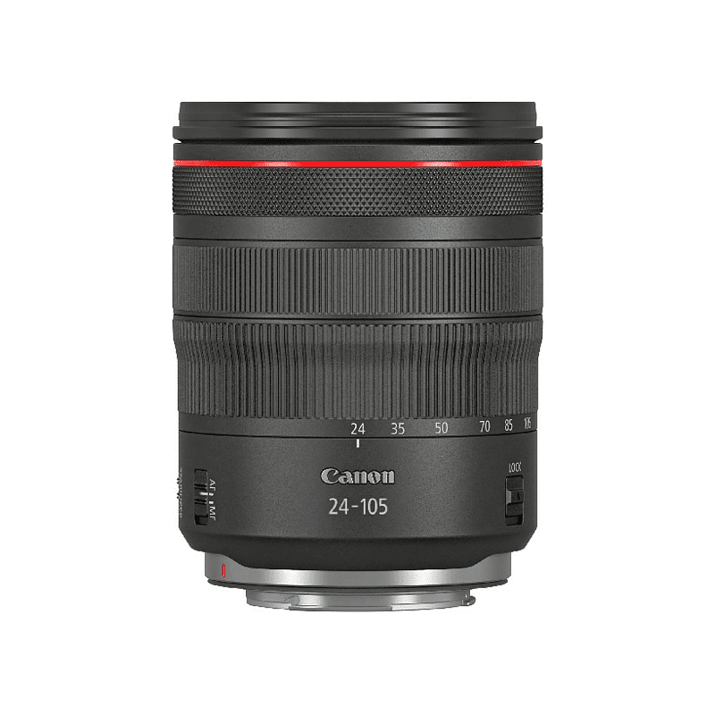 CANON RF 24 mm - 105 mm f/4 RF, USM, IS (Objektiv für Canon R-Mount, Schwarz) CANON RF 24 mm - 105 mm f/4 RF, USM, IS (Objektiv für Canon R-Mount, Schwarz)